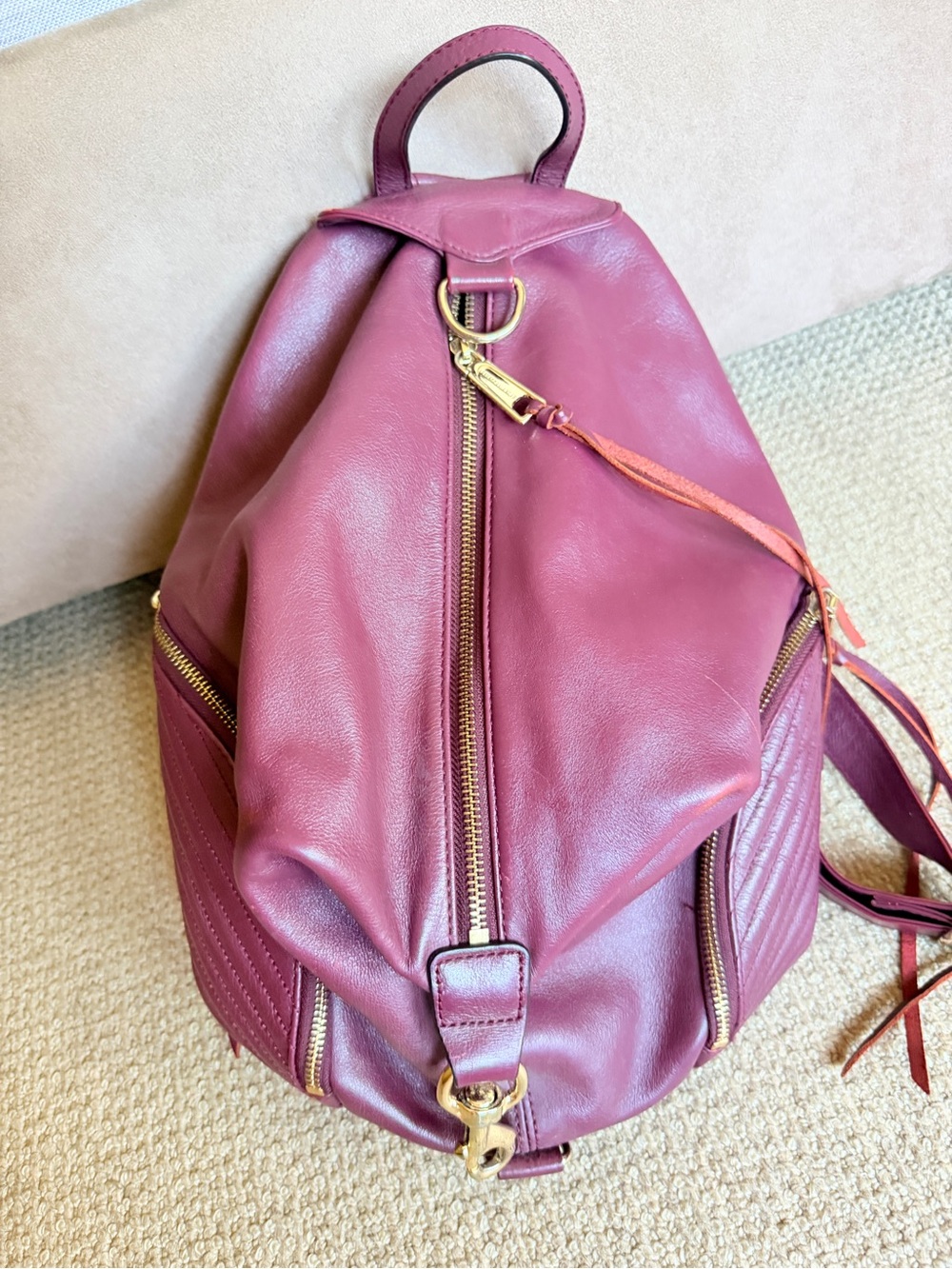 Rebecca Minkoff Julian leather backpack